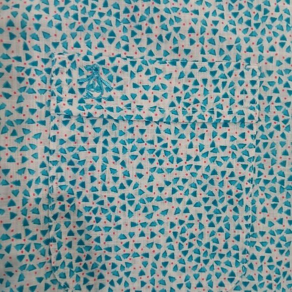 Penguin Slim Fit Blue XXL Short Sleeve Business Casual, Minimalist, Chic Shirt. - Picture 8 of 16